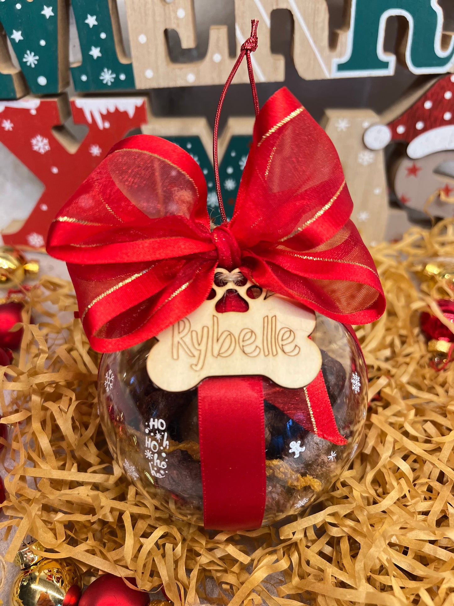 Boule personnalisé de Noël